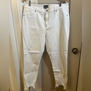Abercrombie & Fitch Curve Love High Rise Super Skinny Ankle Jeans 33/16R